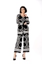 NOSECRETS CARDIGAN JACQUARD 233NS075CARDIGAN-LIQUIRIZIA_LATTE - A/I 23