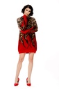 NOSECRETS MINI ABITO FIAMME 233NS093-LEOPARDO_FIAMMEROSSE - A/I 23