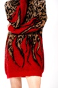 NOSECRETS MINI ABITO FIAMME 233NS093-LEOPARDO_FIAMMEROSSE - A/I 23