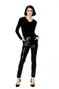 NOSECRETS MAGLIA V DIAMANTI 233NS230-LIQUIRIZIA - A/I 23