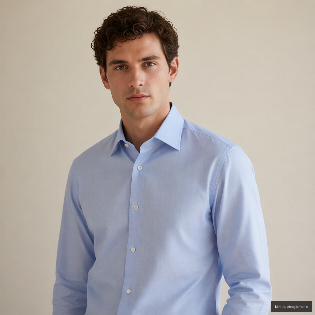ALEA CAMICIA MANICA LUNGA GDBEN00L0_A804 COL. 31 CELESTE - P/E 26